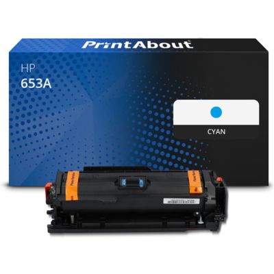 Toner compatible HP 653A (CF321A) - Cyan