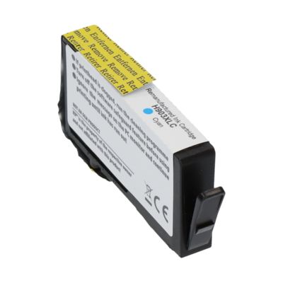 Cartouche compatible HP 903XL (T6M03AE) - Cyan - Grande capacité