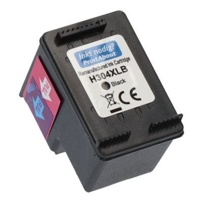 Cartouche compatible HP 304XL (N9K08AE) - Noir - Grande capacité