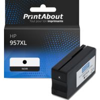 Cartouche compatible HP 957XL (L0R40AE) - Noir - Grande capacité