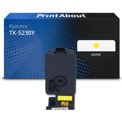 Toner compatible Kyocera TK-5230Y - Jaune