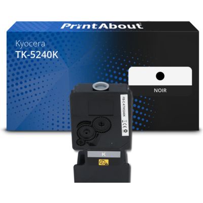 Toner compatible Kyocera TK-5240K - Noir