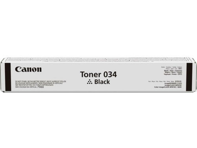Canon 034 - Noir - originale - cartouche de toner - pour ImageCLASS MF810Cdn, MF820Cdn; imageRUNNER 1435i, 1435iF, C1225, C1225iF