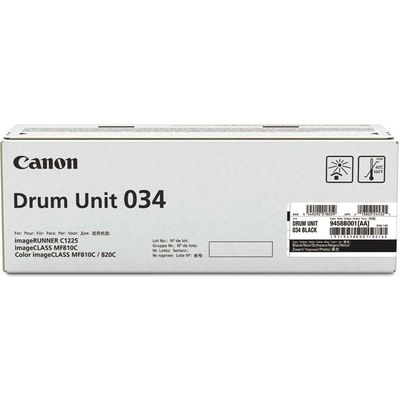Canon 034 BK (9458B001) - Noir - Tambour