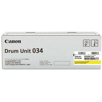 Canon 034 Y (9455B001) - Jaune - Tambour