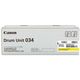 Canon 034 Y (9455B001) - Jaune - Tambour