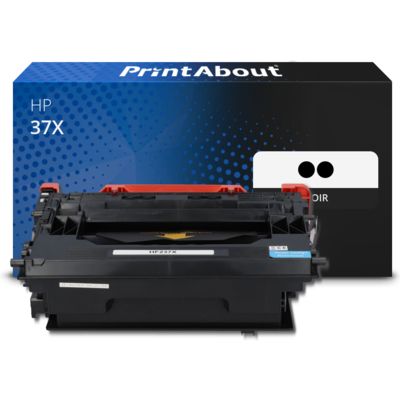 Toner compatible HP 37X (CF237X) - Noir - Grande capacité - Multipack