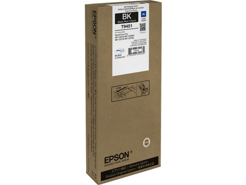 Epson T9451 - C13T945140 Inktcartridge Zwart Hoge capaciteit