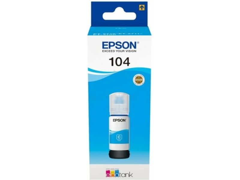 Epson 104 (C13T00P240) - Cyan - Cartouche d'encre