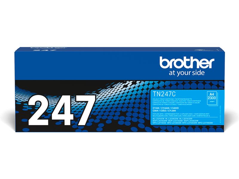 Brother TN-247C Toner Cyaan Hoge capaciteit
