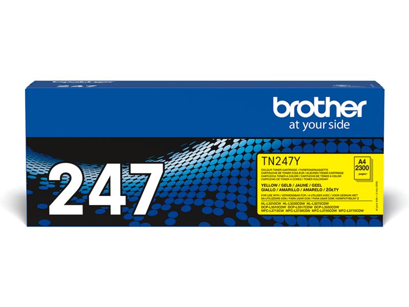 Brother TN-247Y Toner Geel Hoge capaciteit