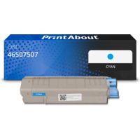 Toner compatible OKI 46507507 - Cyan