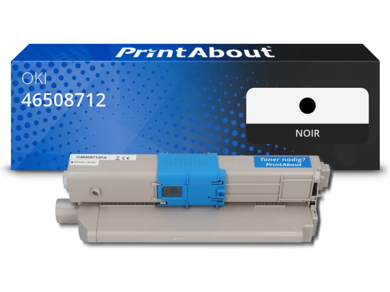 Toner compatible OKI 46508712 - Noir