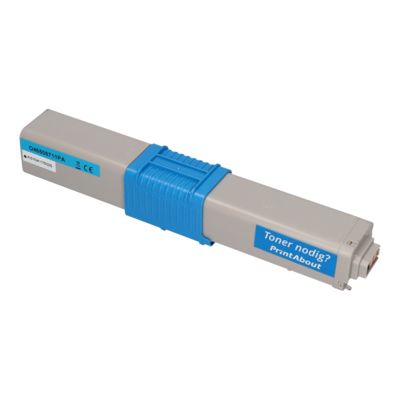 Toner compatible OKI 46508711 - Cyan