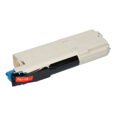 Toner compatible OKI 46490605 - Jaune