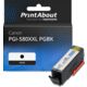 Cartouche compatible Canon PGI-580XXL PGBK - Noir - Très grande capacité