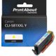 Cartouche compatible Canon CLI-581XXL Y - Jaune - Très grande capacité