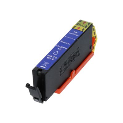 Cartouche compatible Canon CLI-581XXL PB - Bleu photo - Très grande capacité