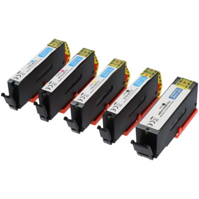Cartouche compatible Canon PGI-580XXL PGBK/CLI-581XXL BK/CMYK - 5 couleurs - Très grande capacité - Multipack