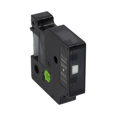 Ruban compatible Dymo 45021 (S0720610) - (12 mm) - Blanc sur noir