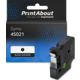 Ruban compatible Dymo 45021 (S0720610) - (12 mm) - Blanc sur noir