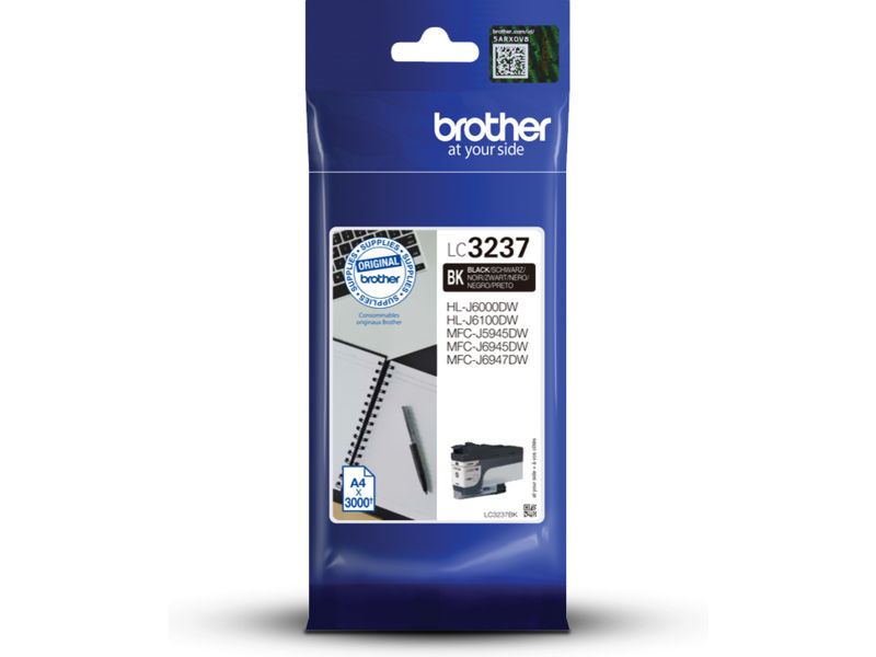 Brother LC-3237BK Inktcartridge Zwart