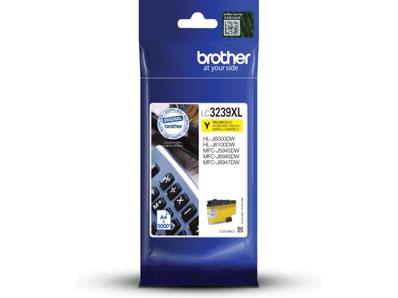 Brother LC-3239XLY Inktcartridge Geel Hoge capaciteit