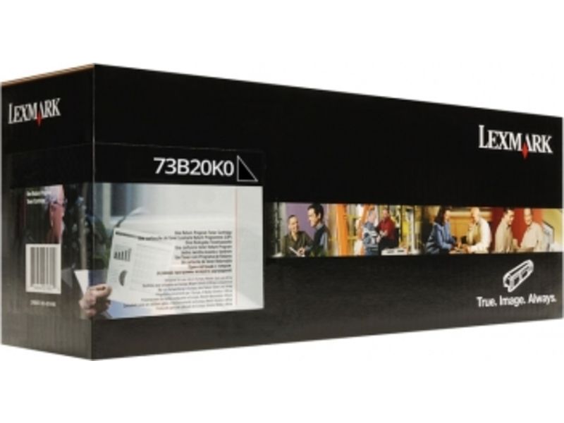 Lexmark 73B20K0 Toner Zwart