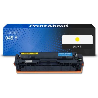 Toner compatible Canon 045 Y  - Jaune