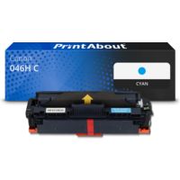 Toner compatible Canon 046H C - Cyan - Grande capacité