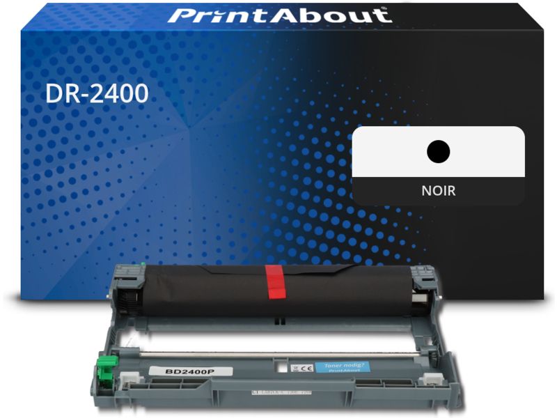 Tambour compatible Brother DR-2400 - Noir