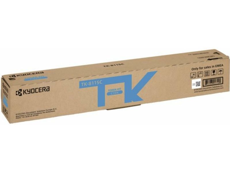 KYOCERA Original TK-8115C Toner cyan 6.000 Pages (1T02P3CNL0) M8124cidn, M8130cidn