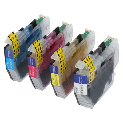 Cartouche compatible Brother LC-3213VAL - 4 couleurs - Grande capacité - Multipack