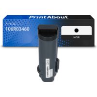 Toner compatible Xerox 106R03480 - Noir