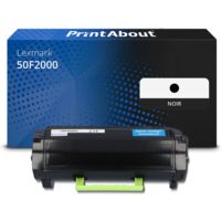 Toner compatible Lexmark 50F2000 (502) - Noir