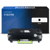 Toner compatible Lexmark 51B2H00 - Noir - Grande capacité