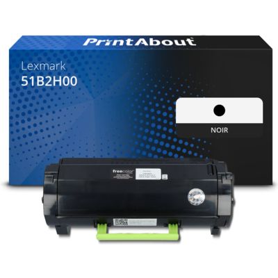Toner compatible Lexmark 51B2H00 - Noir - Grande capacité