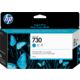 HP 730 (P2V62A) - Cyan - Cartouche d'encre