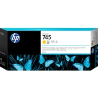 HP 745 (F9K02A) - Jaune - Cartouche d'encre - Grande capacité