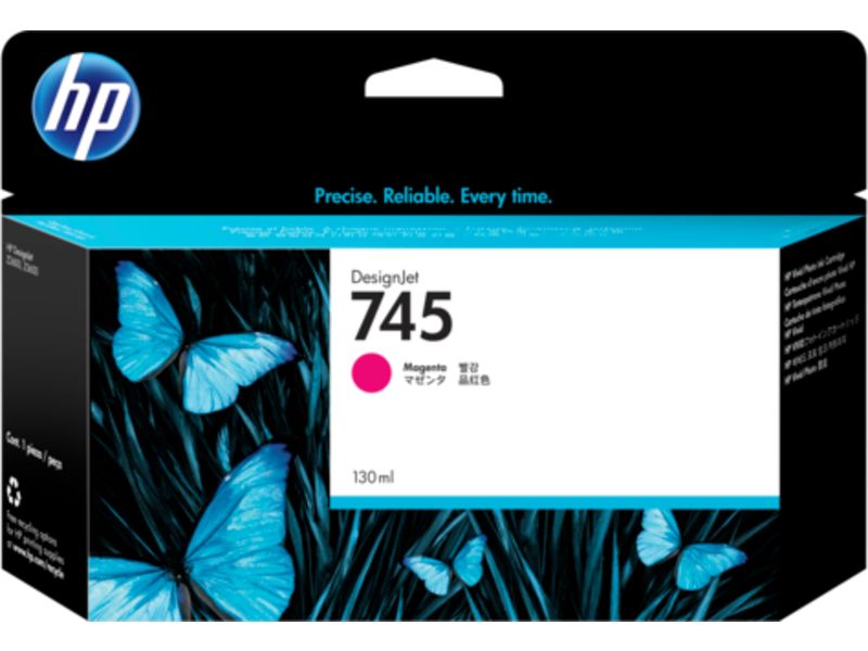 HP 745 (F9J95A) Inktcartridge Magenta
