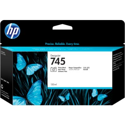 HP 745 (F9J98A) - Noir photo - Cartouche d'encre