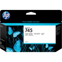 HP 745 (F9J99A) - Noir mat - Cartouche d'encre