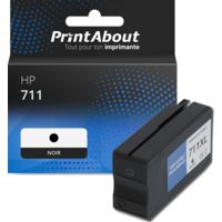 Cartouche compatible HP 711 (CZ133A) - Noir