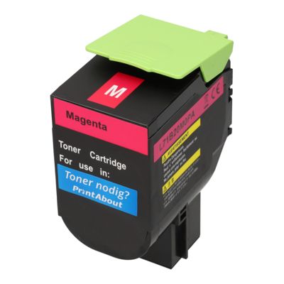 Toner compatible Lexmark 71B20M0 - Magenta