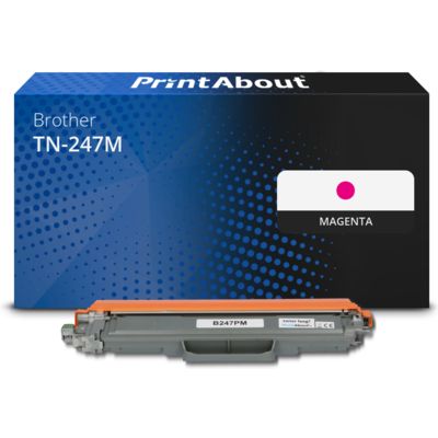 Toner compatible Brother TN-247M - Magenta - Grande capacité