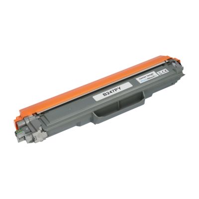 Toner compatible Brother TN-247Y - Jaune - Grande capacité