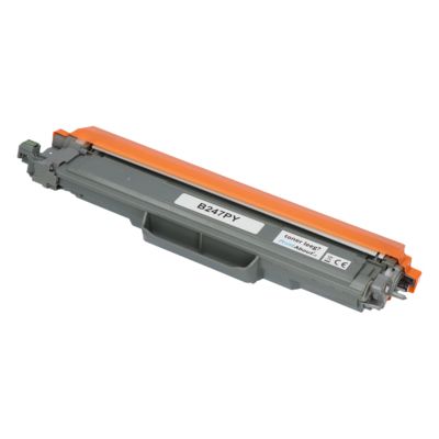 Toner compatible Brother TN-247Y - Jaune - Grande capacité