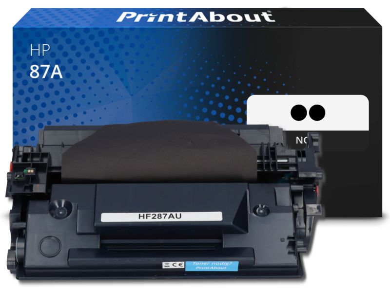 Toner compatible HP 87A (CF287AD) - pack de 2 - Noir - Multipack
