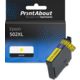 Cartouche compatible Epson 502XL (C13T02W44010) - Jaune - Grande capacité