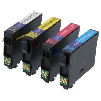 Cartouche compatible Epson 502XL (C13T02W64010) - 4 couleurs - Grande capacité - Multipack